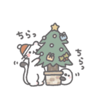 冬＊ほんわか小動物のやさしい敬語（個別スタンプ：35）