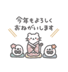 冬＊ほんわか小動物のやさしい敬語（個別スタンプ：40）