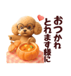 【秋冬】ずっと使える❤️日常会話 トイプー（個別スタンプ：11）