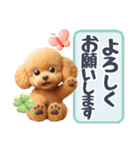 【秋冬】ずっと使える❤️日常会話 トイプー（個別スタンプ：12）