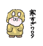 つかいやすいうさぎです。冬物語（個別スタンプ：3）