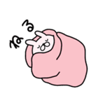 つかいやすいうさぎです。冬物語（個別スタンプ：14）