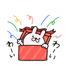 つかいやすいうさぎです。冬物語（個別スタンプ：40）