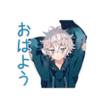 パーカー男子の冬★ほっこり日常（個別スタンプ：12）