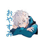 パーカー男子の冬★ほっこり日常（個別スタンプ：13）