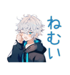 パーカー男子の冬★ほっこり日常（個別スタンプ：22）