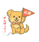 がんばれちゃちゃ丸！（メッセージ）（個別スタンプ：10）