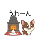 【冬】いぬのすたんぷ①（個別スタンプ：16）