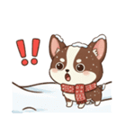 【冬】いぬのすたんぷ①（個別スタンプ：17）
