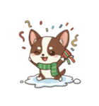 【冬】いぬのすたんぷ①（個別スタンプ：22）