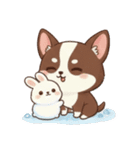 【冬】いぬのすたんぷ①（個別スタンプ：29）
