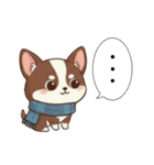 【冬】いぬのすたんぷ①（個別スタンプ：31）