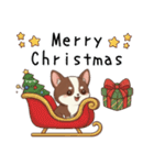 【冬】いぬのすたんぷ①（個別スタンプ：34）