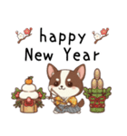 【冬】いぬのすたんぷ①（個別スタンプ：38）