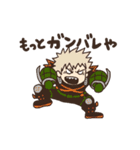 頑張れ！！って感じのヒロアカスタンプ。（個別スタンプ：3）