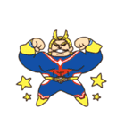 頑張れ！！って感じのヒロアカスタンプ。（個別スタンプ：21）