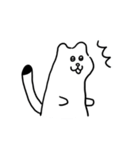 ゆるいオコジョのスタンプ（個別スタンプ：8）