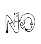 ゆるいオコジョのスタンプ（個別スタンプ：21）