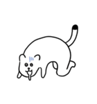 ゆるいオコジョのスタンプ（個別スタンプ：26）