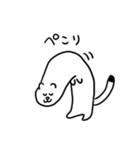 ゆるいオコジョのスタンプ（個別スタンプ：34）