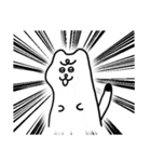 ゆるいオコジョのスタンプ（個別スタンプ：40）