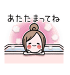 飛び出す♡女の子達のお正月(再販）（個別スタンプ：15）