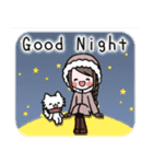 飛び出す♡女の子達のお正月(再販）（個別スタンプ：18）