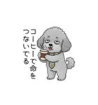 社畜なトイプードル（個別スタンプ：16）