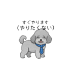 社畜なトイプードル（個別スタンプ：23）