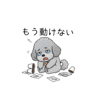 社畜なトイプードル（個別スタンプ：25）