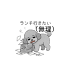 社畜なトイプードル（個別スタンプ：31）