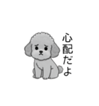 子育て中に使いやすいトイプードル（個別スタンプ：32）