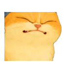 ニャンニャンの顔のクローズアップ（個別スタンプ：4）