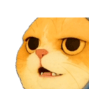 ニャンニャンの顔のクローズアップ（個別スタンプ：10）