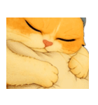 ニャンニャンの顔のクローズアップ（個別スタンプ：29）