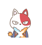 ヒロアカ◎ショートキャットのゆるスタンプ（個別スタンプ：24）