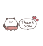 2026◎省スペースちびっこぱんださん #再販（個別スタンプ：39）