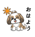 使い易いシーズーの普段使いの優しい会話（個別スタンプ：2）