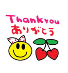 (nenerin日常会話スタンプ009英語気遣い)（個別スタンプ：1）