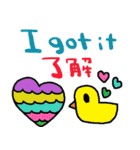 (nenerin日常会話スタンプ009英語気遣い)（個別スタンプ：11）