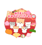 ハムスター家族と過ごす年末年始(再販)（個別スタンプ：33）