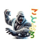 ゴリラ×ベースボール（野球）！第十一弾（個別スタンプ：6）
