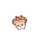 秋でしゅ！コビハムちゃん（うごく part1）（個別スタンプ：6）