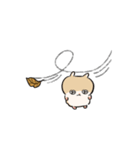 秋でしゅ！コビハムちゃん（うごく part1）（個別スタンプ：15）