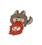 秋でしゅ！コビハムちゃん（うごく part1）（個別スタンプ：22）