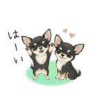 やさしいチワワ♡ほっとスタンプ（個別スタンプ：6）