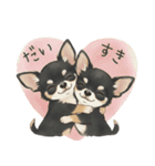 やさしいチワワ♡ほっとスタンプ（個別スタンプ：15）