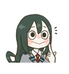 梅雨ちゃんのゆるかわケロケロ生活！（個別スタンプ：5）