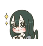 梅雨ちゃんのゆるかわケロケロ生活！（個別スタンプ：7）