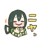 梅雨ちゃんのゆるかわケロケロ生活！（個別スタンプ：11）